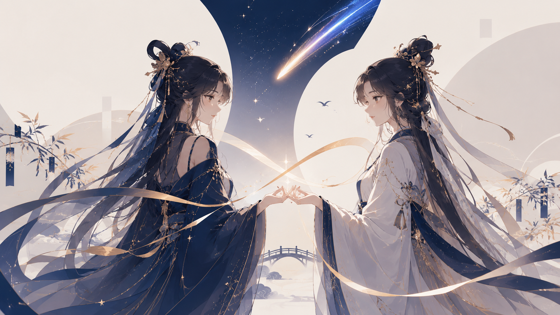 『ふつつかな悪女ではございますが』の雛宮と入れ替わりをイメージした後宮ファンタジーの場面