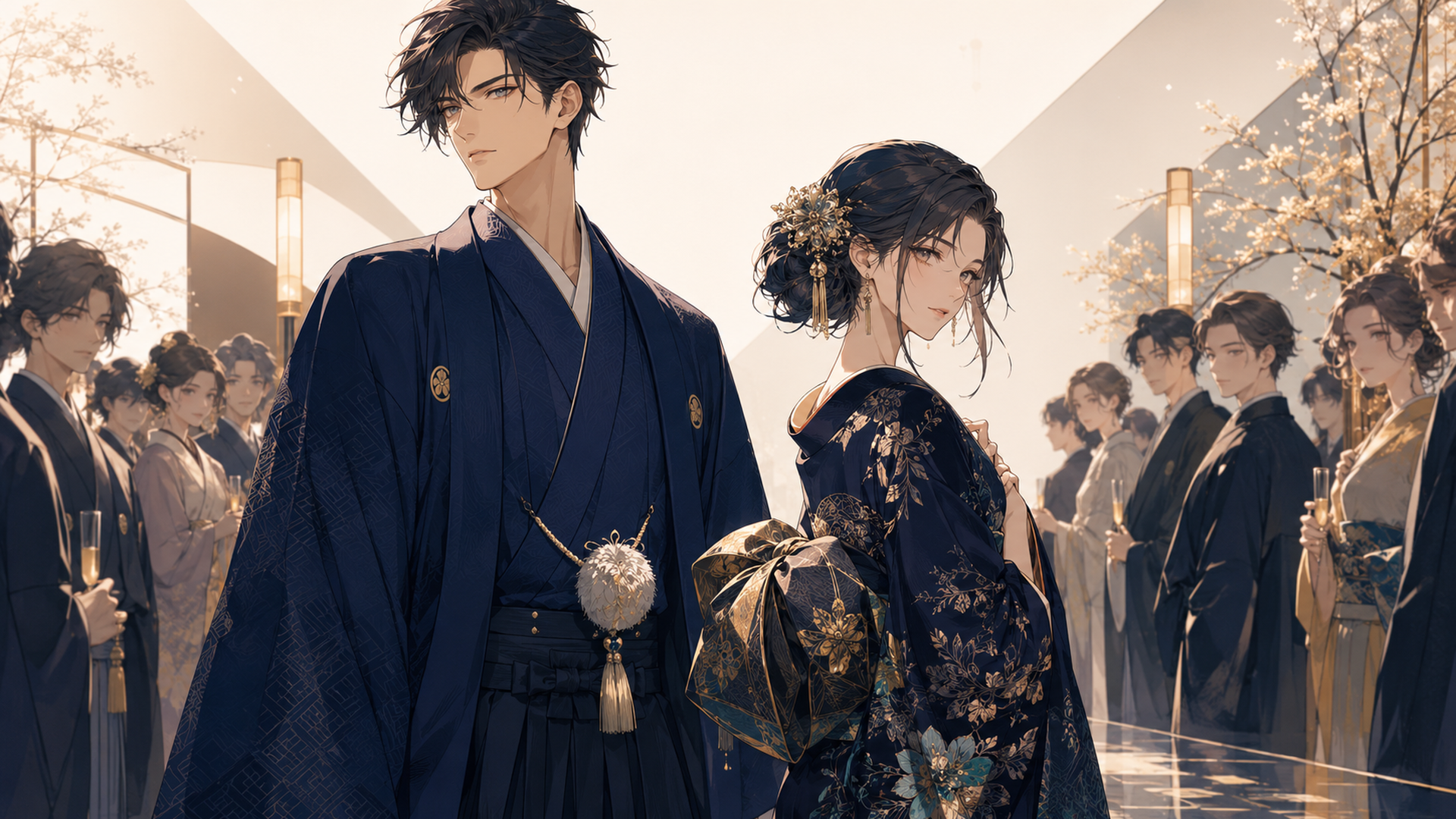 『鬼の花嫁』実写映画の世界観をイメージした和風ファンタジー画像