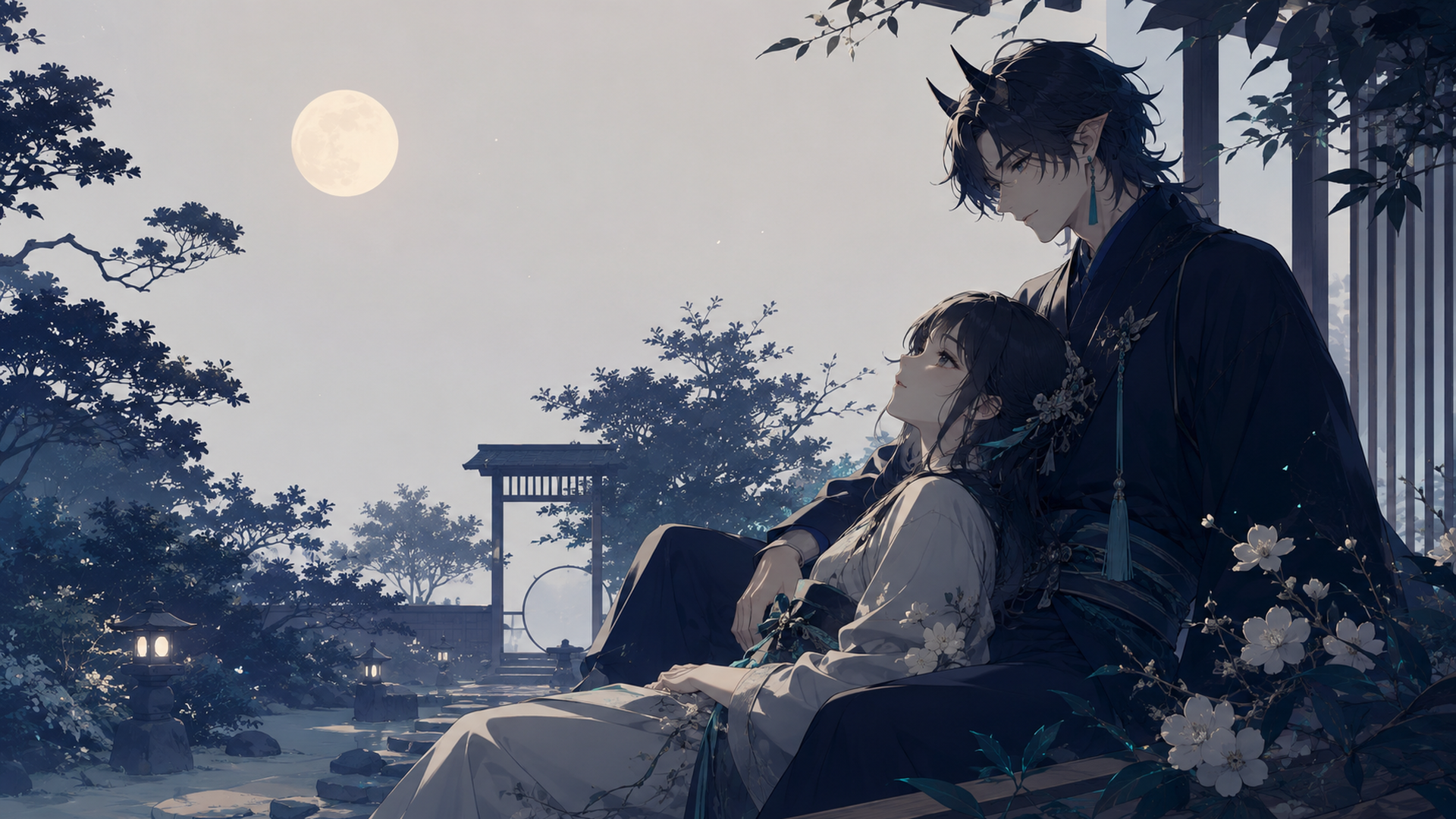 『鬼の花嫁』アニメ化で期待される和風ファンタジーの映像美をイメージした画像